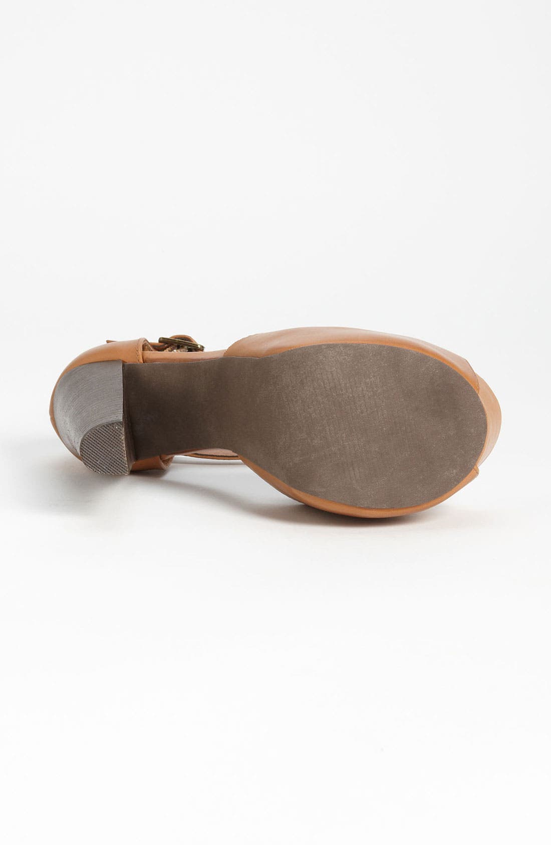 'Dyvine' Platform Pump, Alternate, color, COGNAC