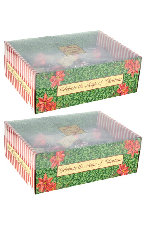 Mark Roberts Elegant Birds Ornament, Set Of 12 In Multi