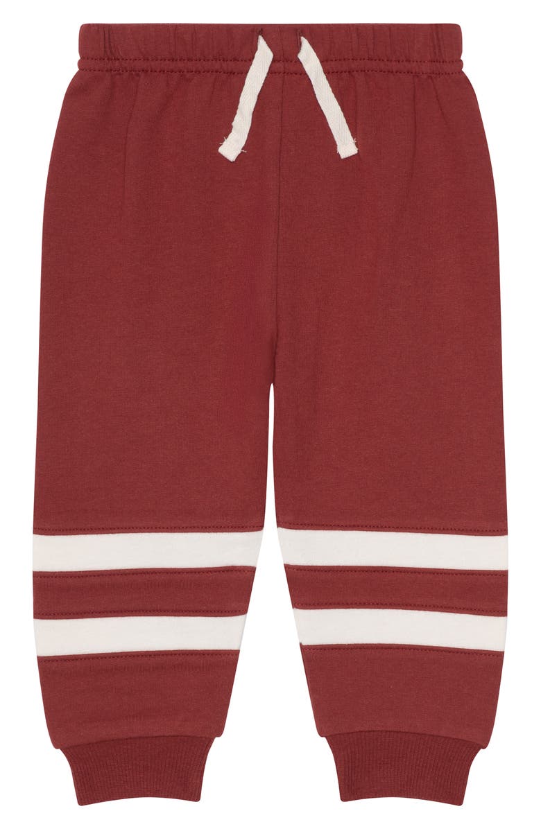 PL Baby by Petit Lem Good Sport Pullover, Joggers & Hat Set, Alternate, color, Football