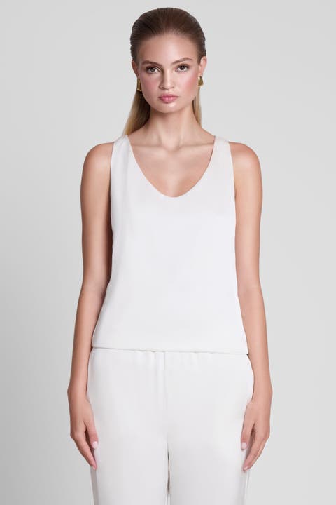 Suri Satin Racerback Top