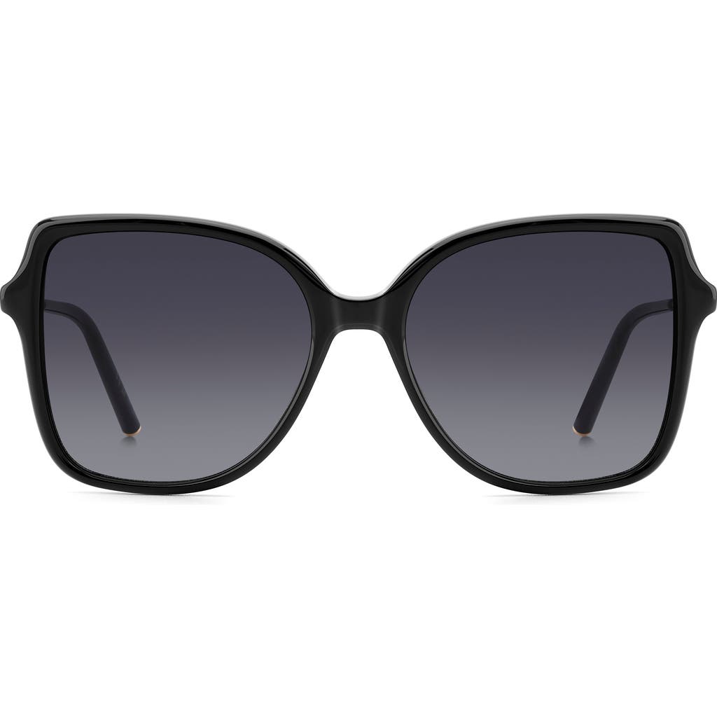 Carolina Herrera 55mm Square Sunglasses In Black
