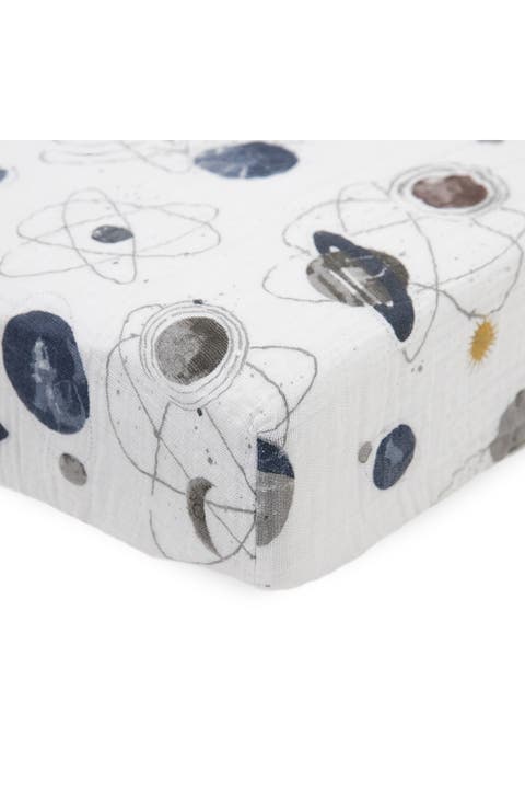 Cotton Muslin Crib Sheet