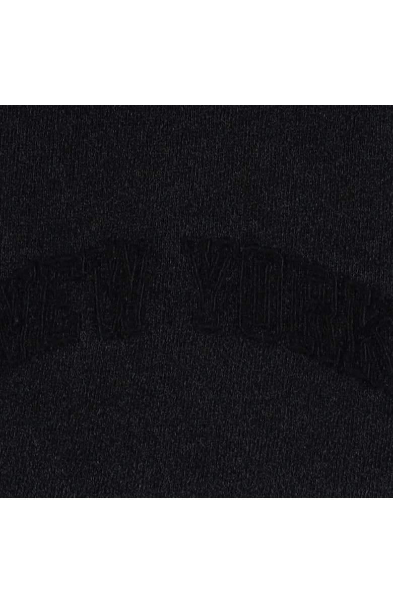 Mitchell & Ness Men's Mitchell & Ness Black New York Knicks French Terry Tonal Fleece Shorts, Alternate, color, Black