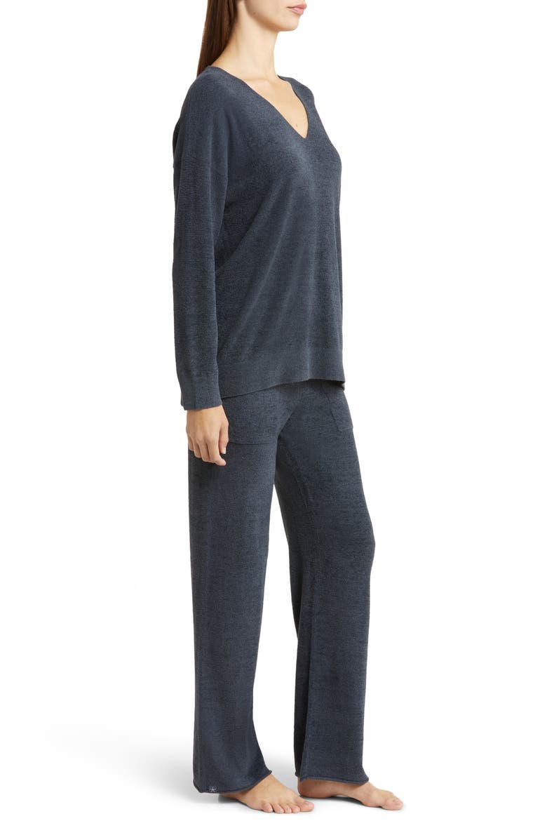 CozyChic™ Ultra Lite® Long Sleeve Lounge Shirt & Pants, Alternate, color, TIDEWATER