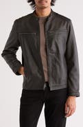 Frye Cafe Racer Leather Jacket