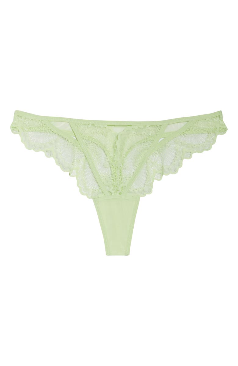 Thistle & Spire Kane Cutout Lace Thong, Alternate, color, 