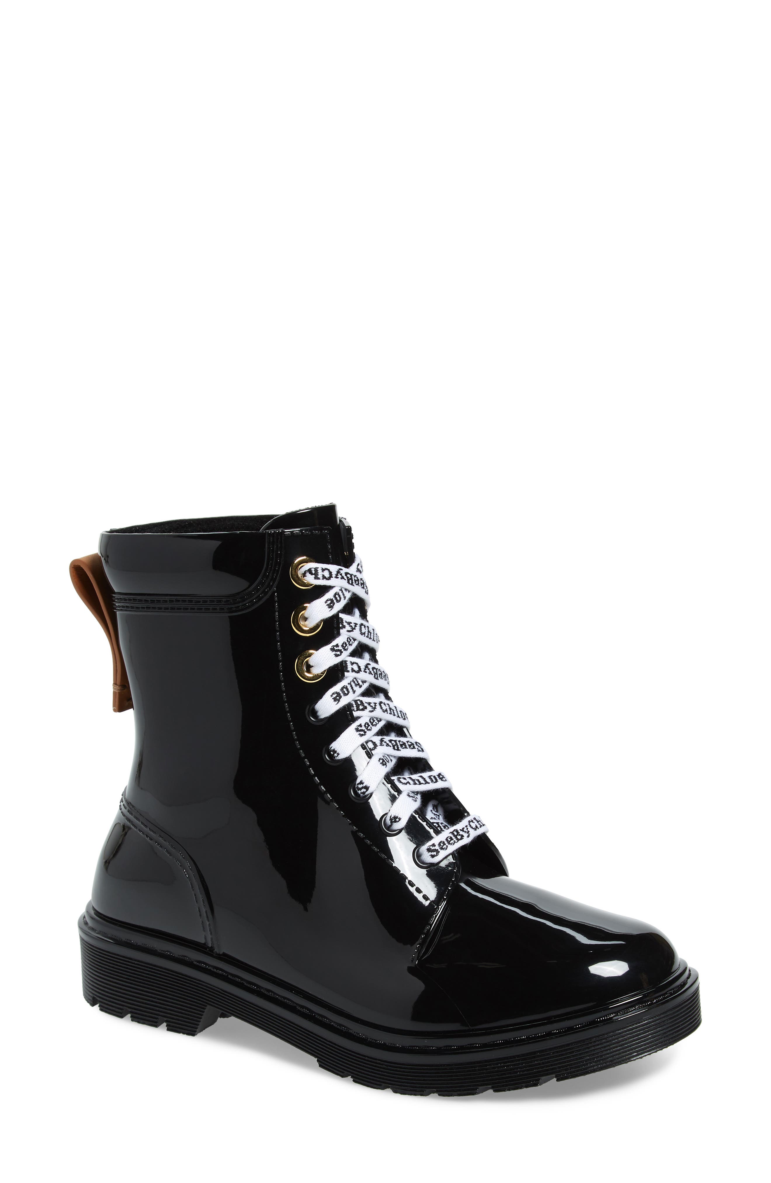 See by Chloé Rain Boot, Main, color, 