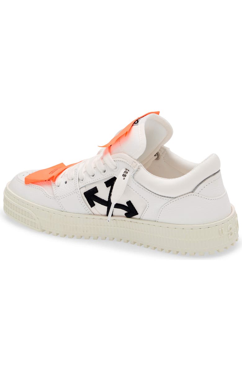 Off-White Off Court 3.0 Low Top Sneaker, Alternate, color, White - Orange