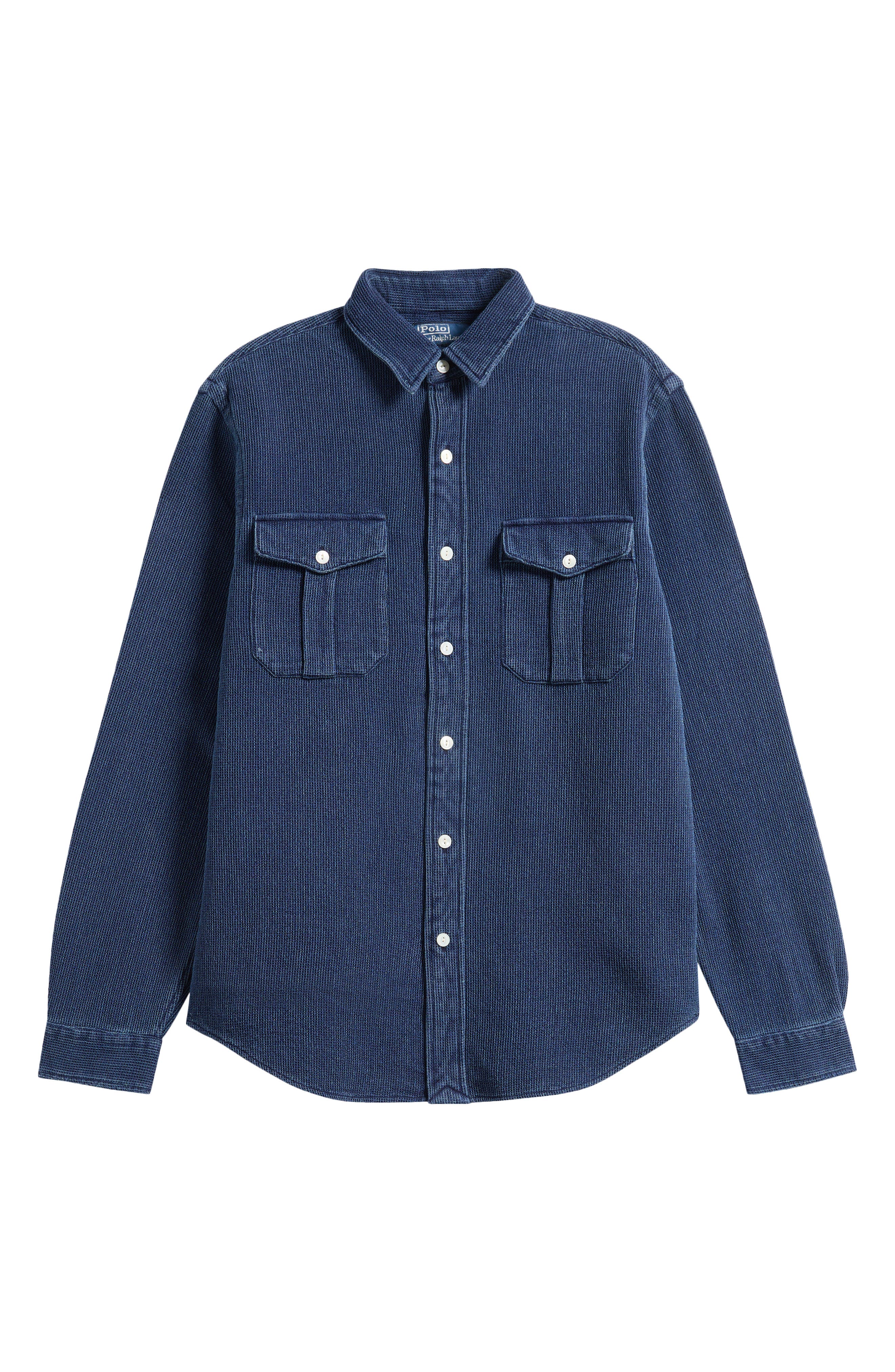 selected 7298 INDIGO WAFFLE
