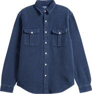 Polo Ralph Lauren Classic Fit Button-Up Linen Work Shirt