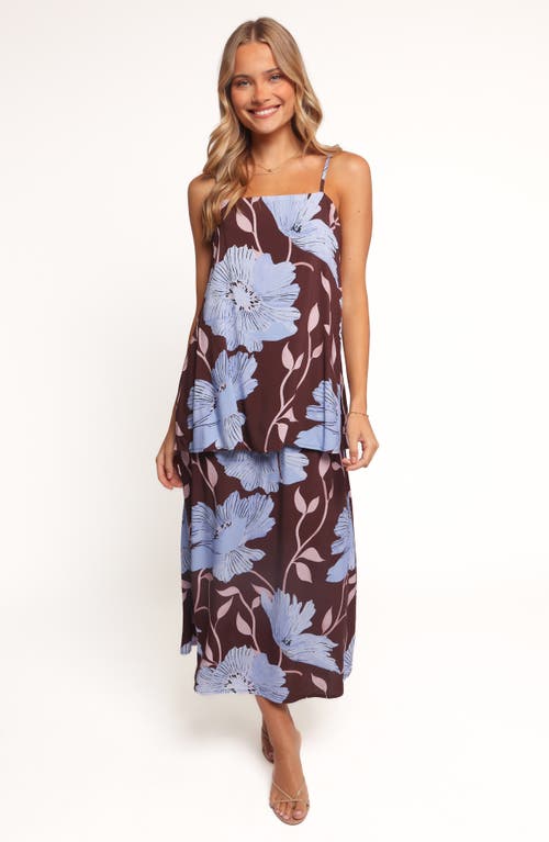 Petal And Pup Petal & Pup Angie Floral Midi Skirt In Multi