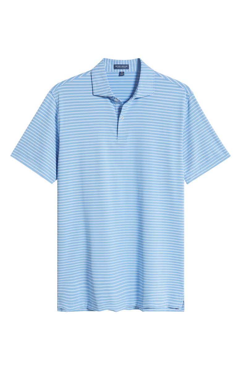 Peter Millar Bridge Stripe Performance Jersey Polo, Alternate, color, 