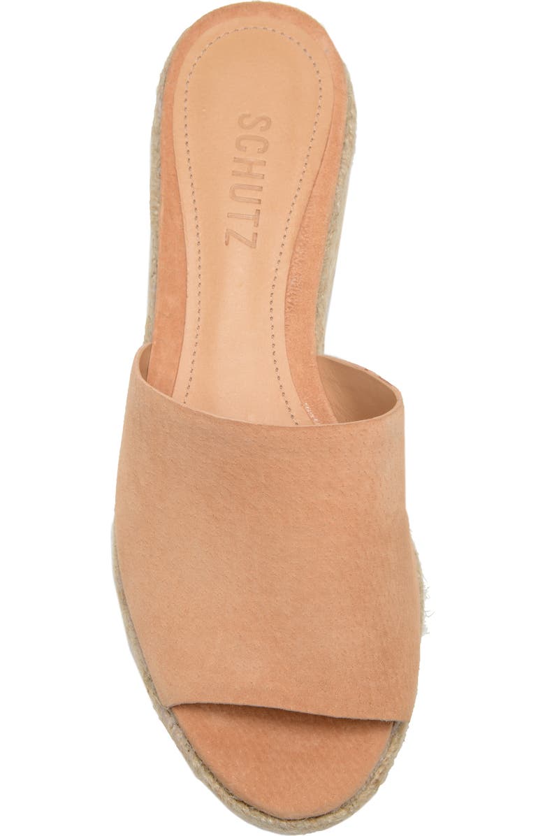 Schutz Thalia Platform Wedge Slide Sandal, Alternate, color,