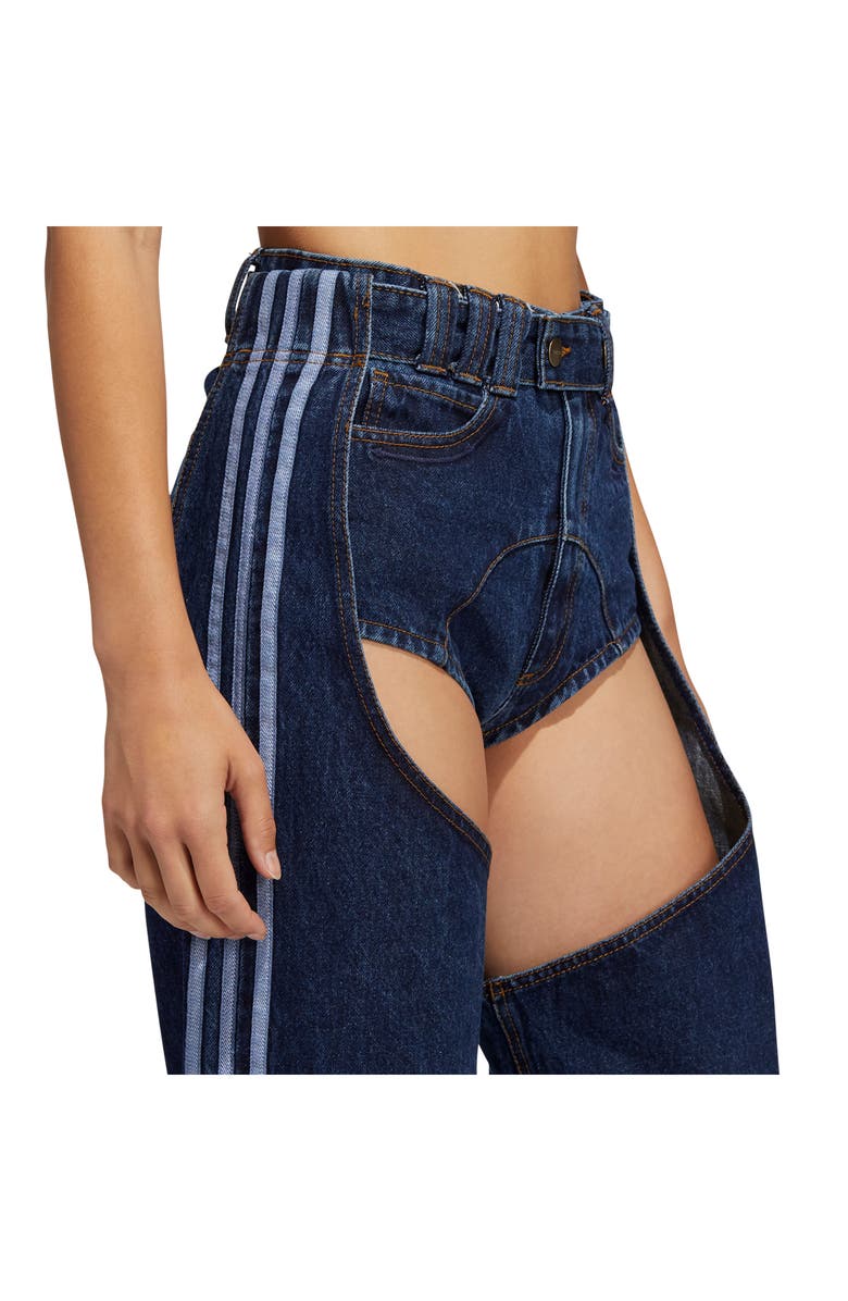adidas x IVY PARK Denim Chaps, Alternate, color, 