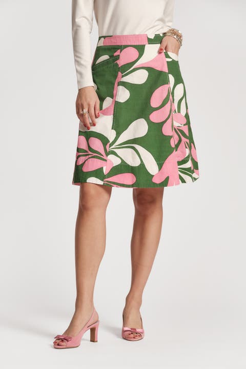 Marta Skirt Modern Palm