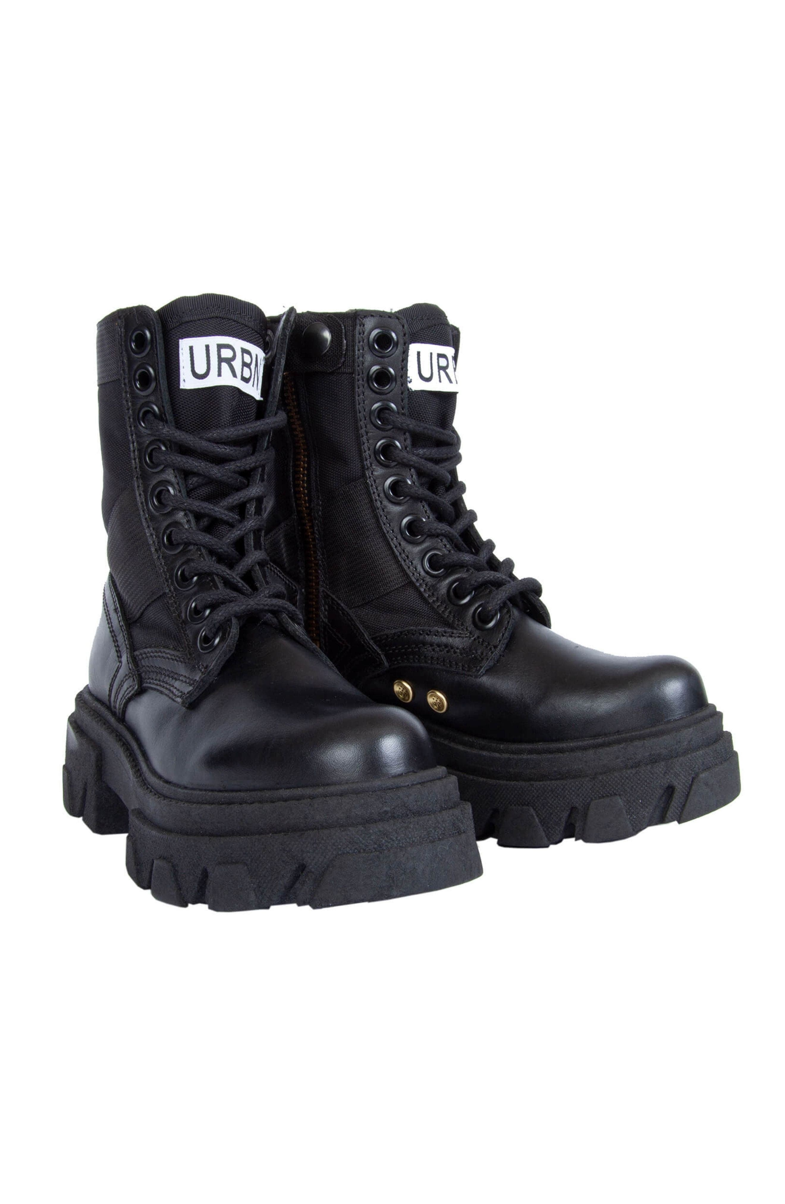 URBNKICKS Jungle Short Boots, Alternate, color, Black