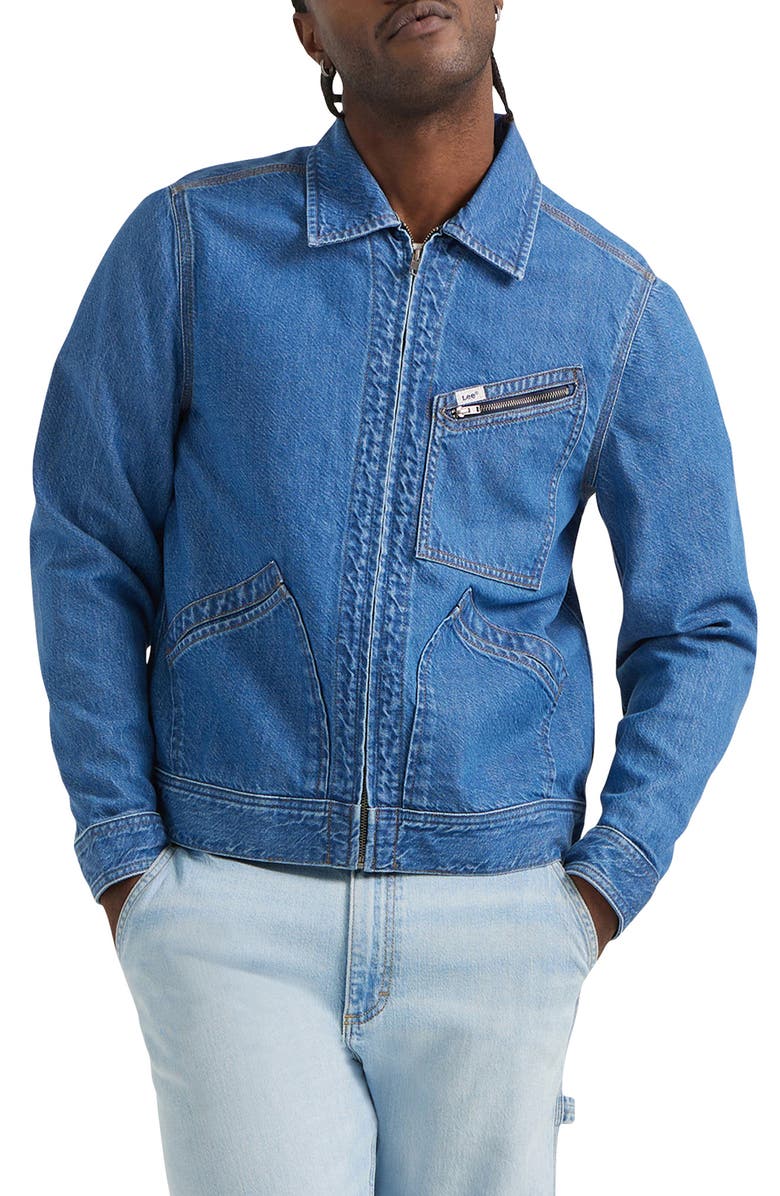 Lee Boxy 91B Denim Jacket, Main, color, 