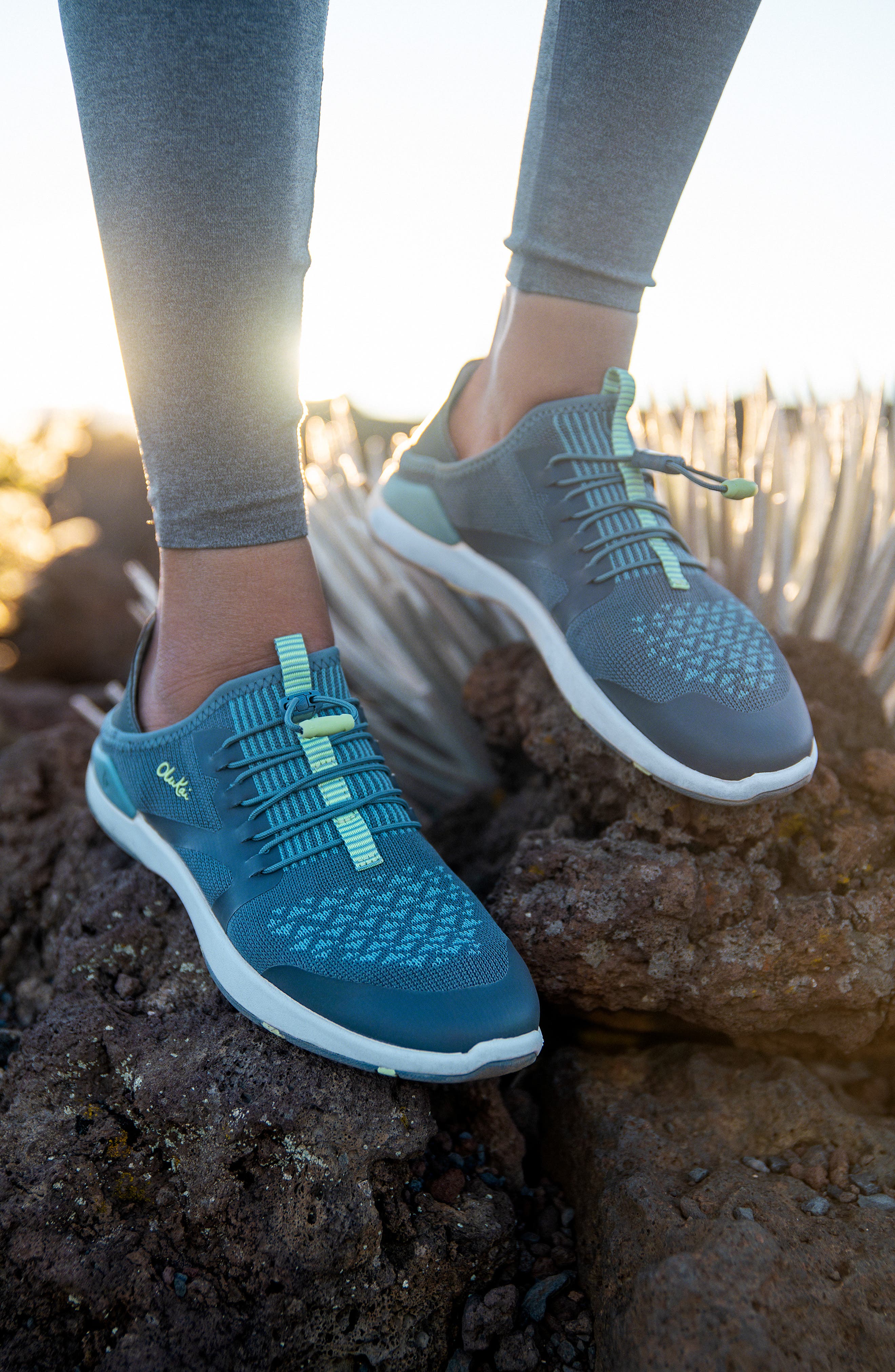 Miki Convertible Sneaker, Alternate, color, TROPICAL BLUE/ TEAL FABRIC