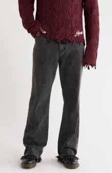 HONOR THE GIFT Dart Five-Pocket Fray Hem Jeans