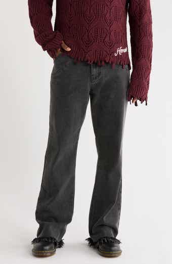 HONOR THE GIFT Dart Five-Pocket Fray Hem Jeans