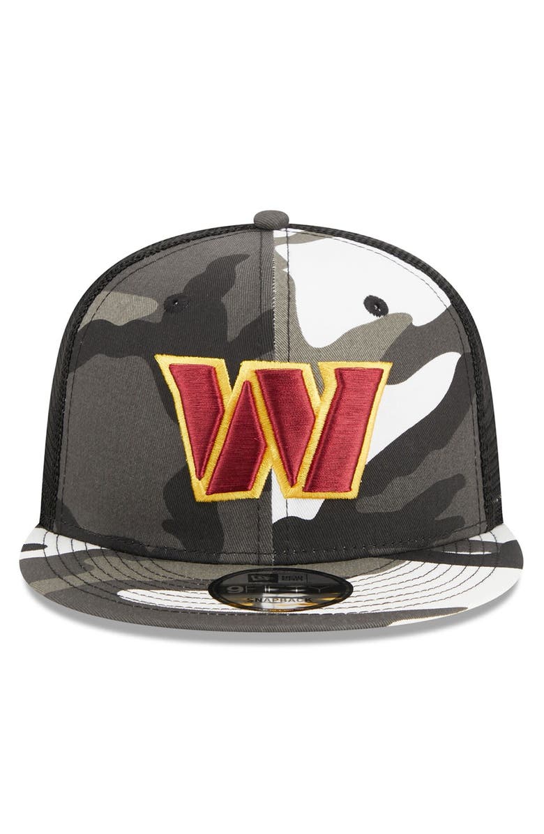 New Era Men's New Era Urban Camo Washington Commanders 9FIFTY Trucker Snapback Hat, Alternate, color, 
