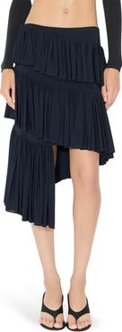 Alaïa Jersey Spiral Skirt