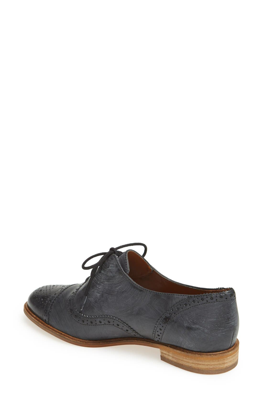 'Cristin' Oxford, Alternate, color, BLACK