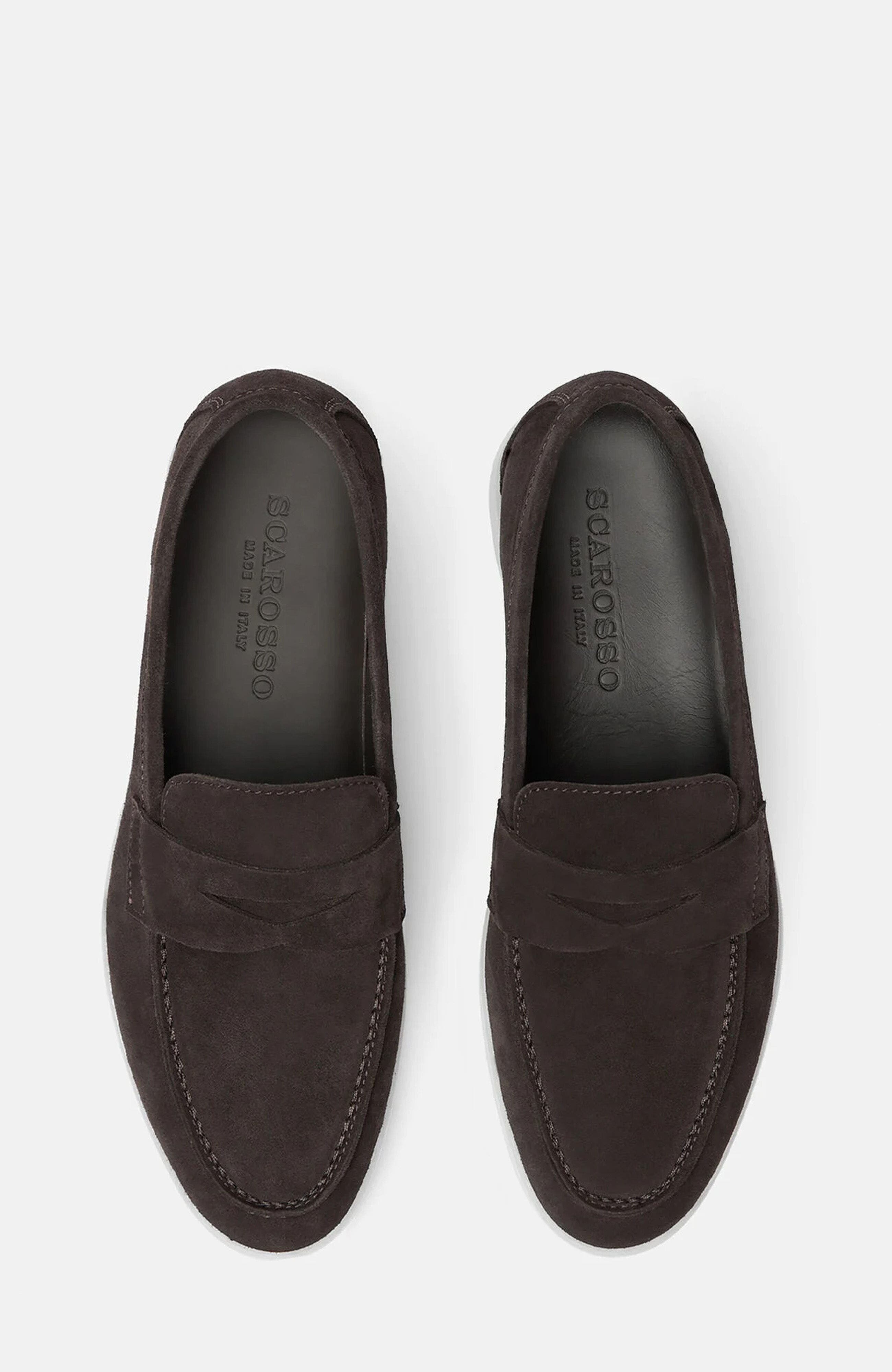 Luciana Loafers, Alternate, color, Brown - Suede