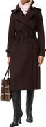 Burberry Long Cashmere Kensington Trench Coat
