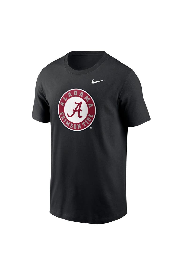 Men's Nike Black Alabama Crimson Tide Primetime Alternate Logo T-Shirt, Alternate, color, Black