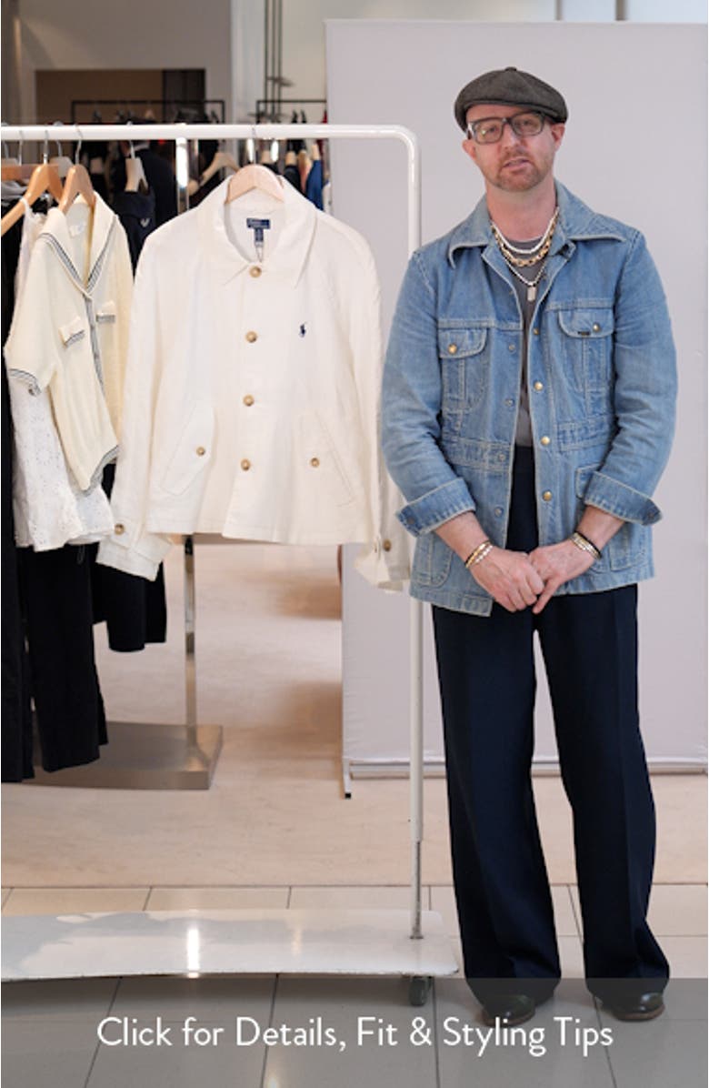 Boxy Cotton Jacket, sales video thumbnail
