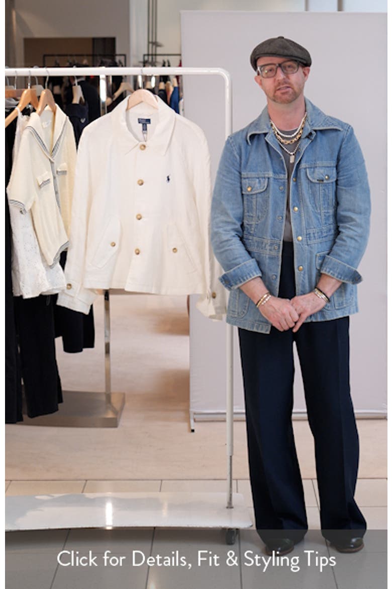 Boxy Cotton Jacket video