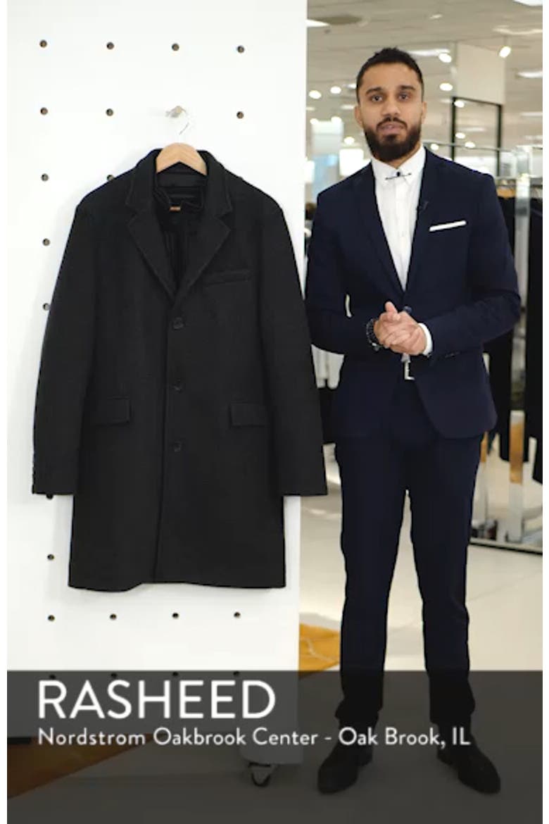 Cunningham Quilted Bib Inset Topcoat video