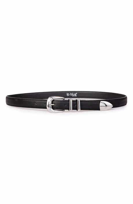 Linea Pelle Sculpted Western Buckle Belt