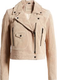 BLANKNYC Suede Moto Jacket