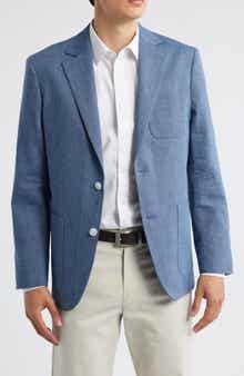 Nordstrom Slub Linen & Wool Twill Sport Coat