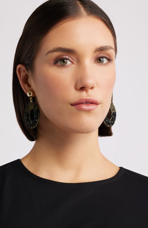 Nordstrom Beaded Oval Drop Earrings In Multi
