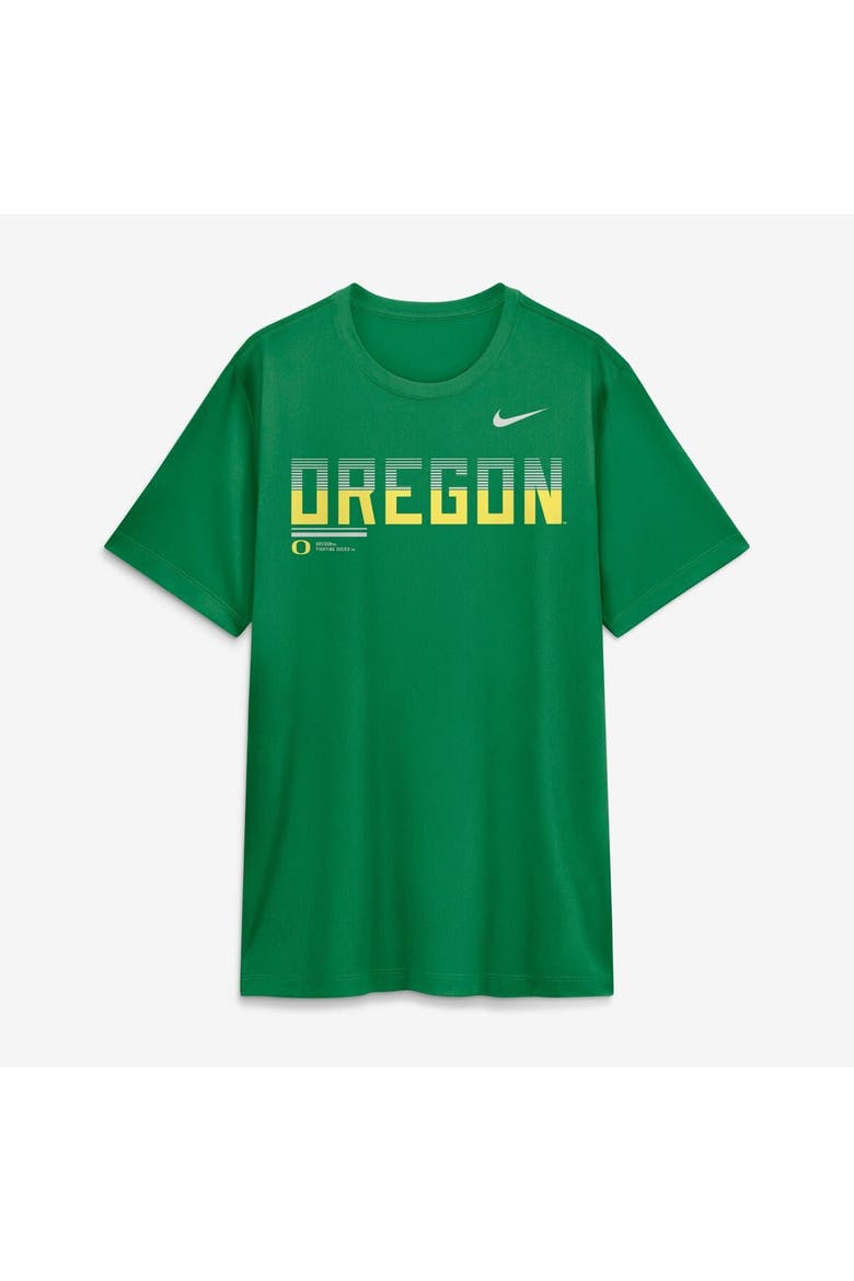 Men's Nike Green Oregon Ducks Sideline Legend Dri-FIT T-Shirt, Alternate, color, Green