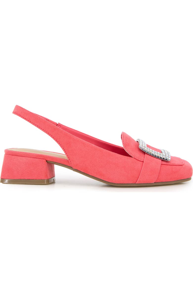 Reaction Kenneth Cole Lewis Slingback Pump, Alternate, color, Geranium Micro