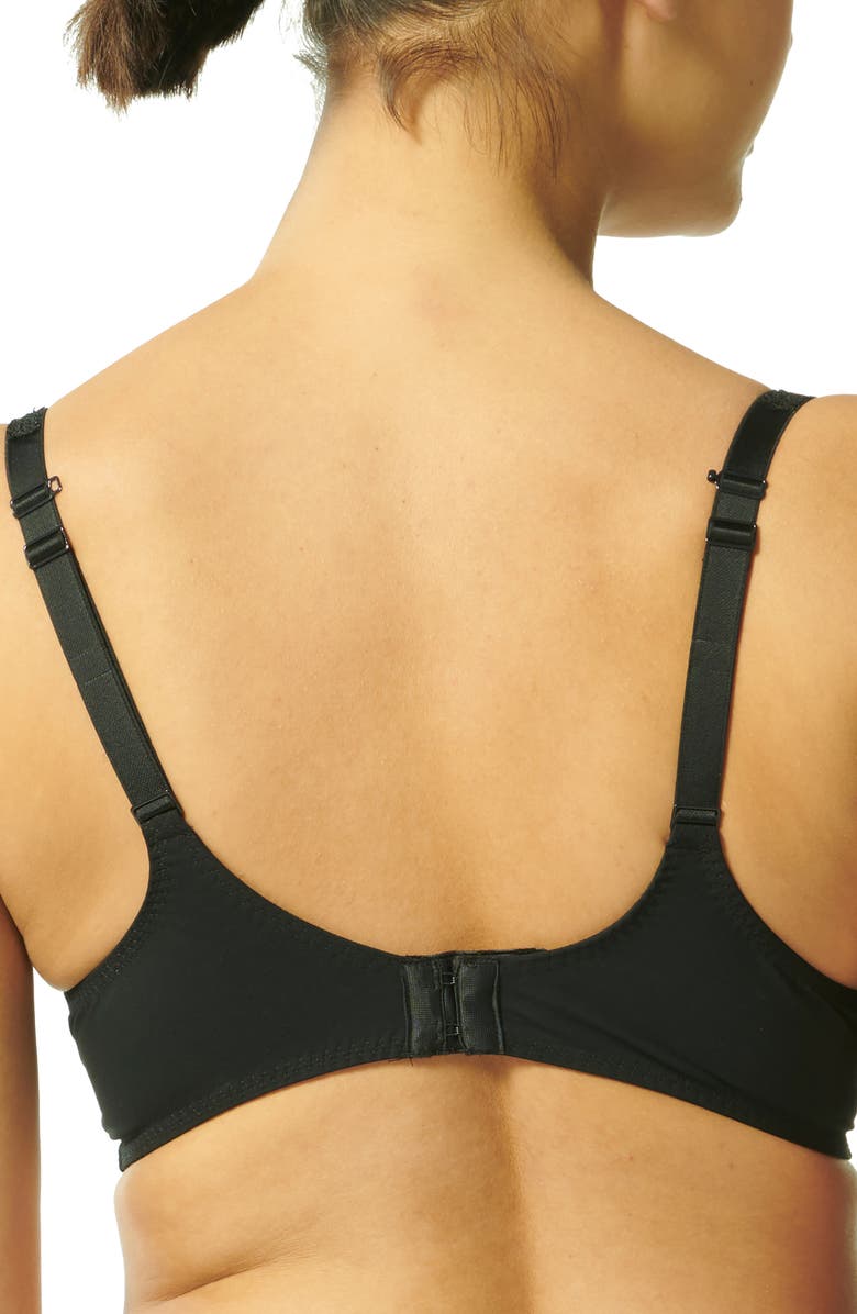 Simone Perele Reve Underwire 3D Plunge Bra, Alternate, color, Black