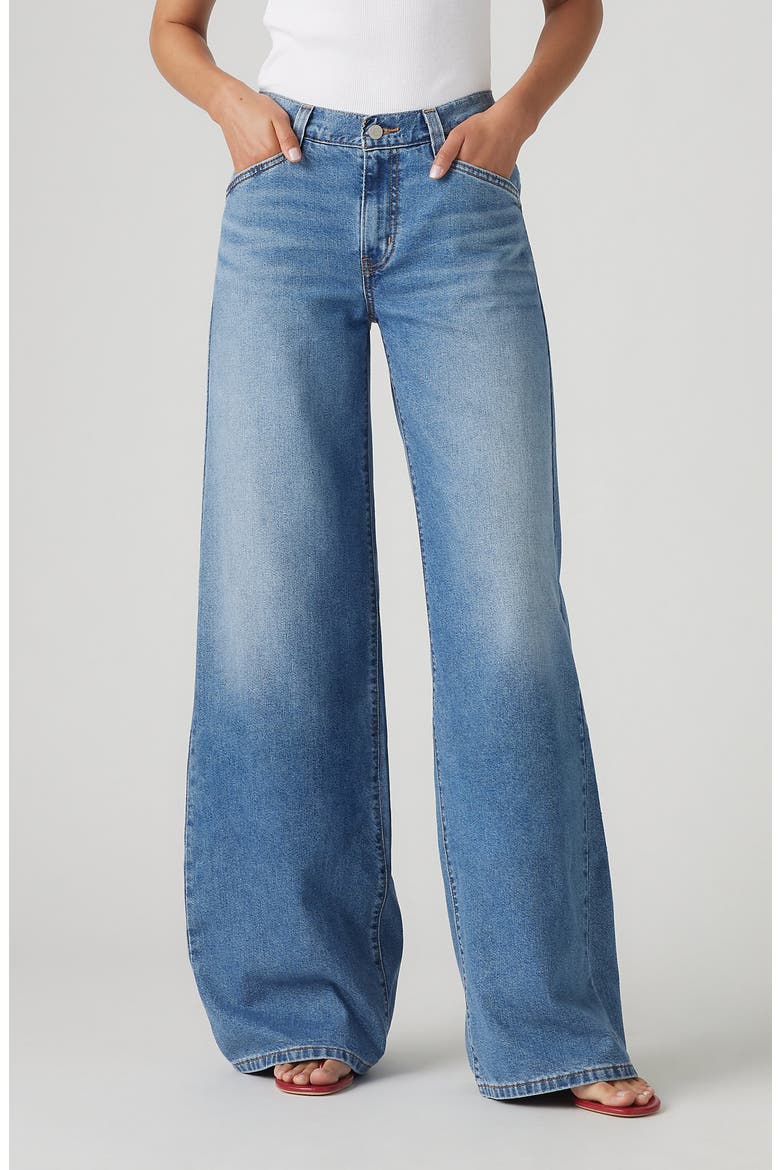 94 Mid Rise Baggy Wide Leg Jeans, Alternate, color, COOL VERTICAL
