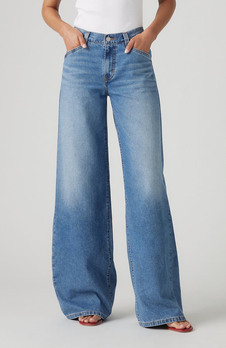 Levi's<sup>®</sup> 94 Mid Rise Baggy Wide Leg Jeans, Alternate, color, Cool Vertical