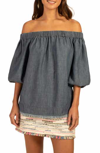 Trina Turk Monte Off the Shoulder Top