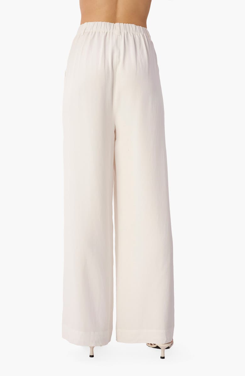CAMI NYC Davina Wide Leg Pants, Alternate, color, White
