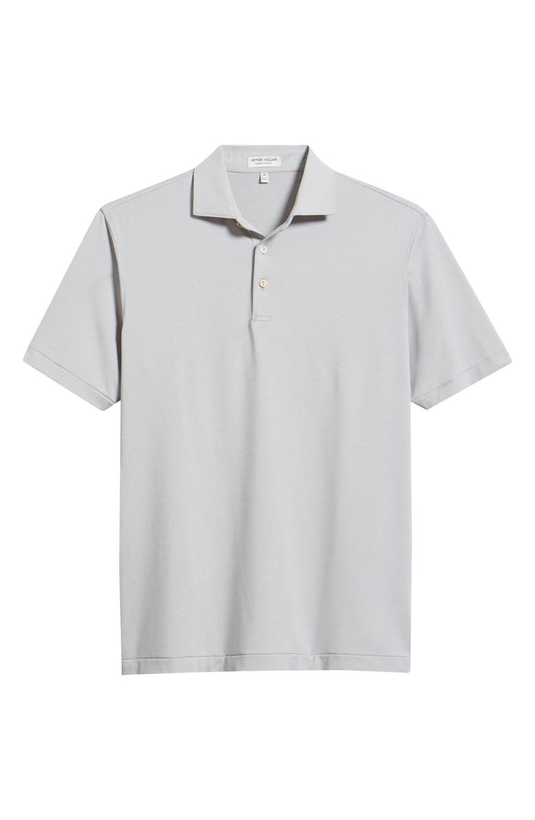 Peter Millar Holden Performance Jersey Polo, Alternate, color, Gale Grey