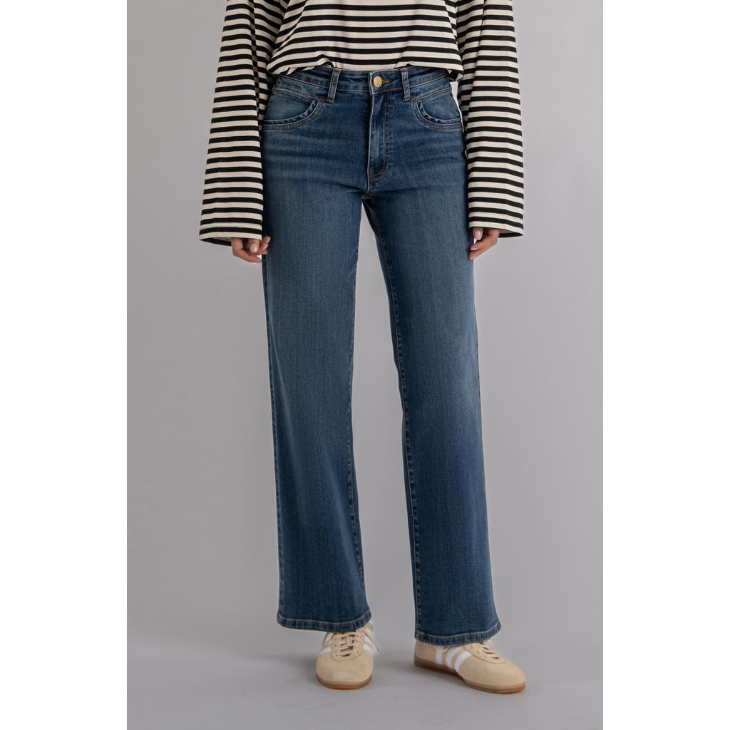 Kut From The Kloth Jodi High Waist Straight Leg Jeans In Blue