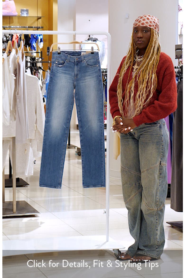 Sandra Low Rise Straight Leg Jeans video