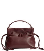 Sam Edelman Small Poppy Drawstring Leather Crossbody Bag