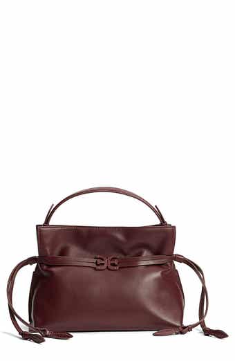 Sam Edelman Small Poppy Drawstring Leather Crossbody Bag