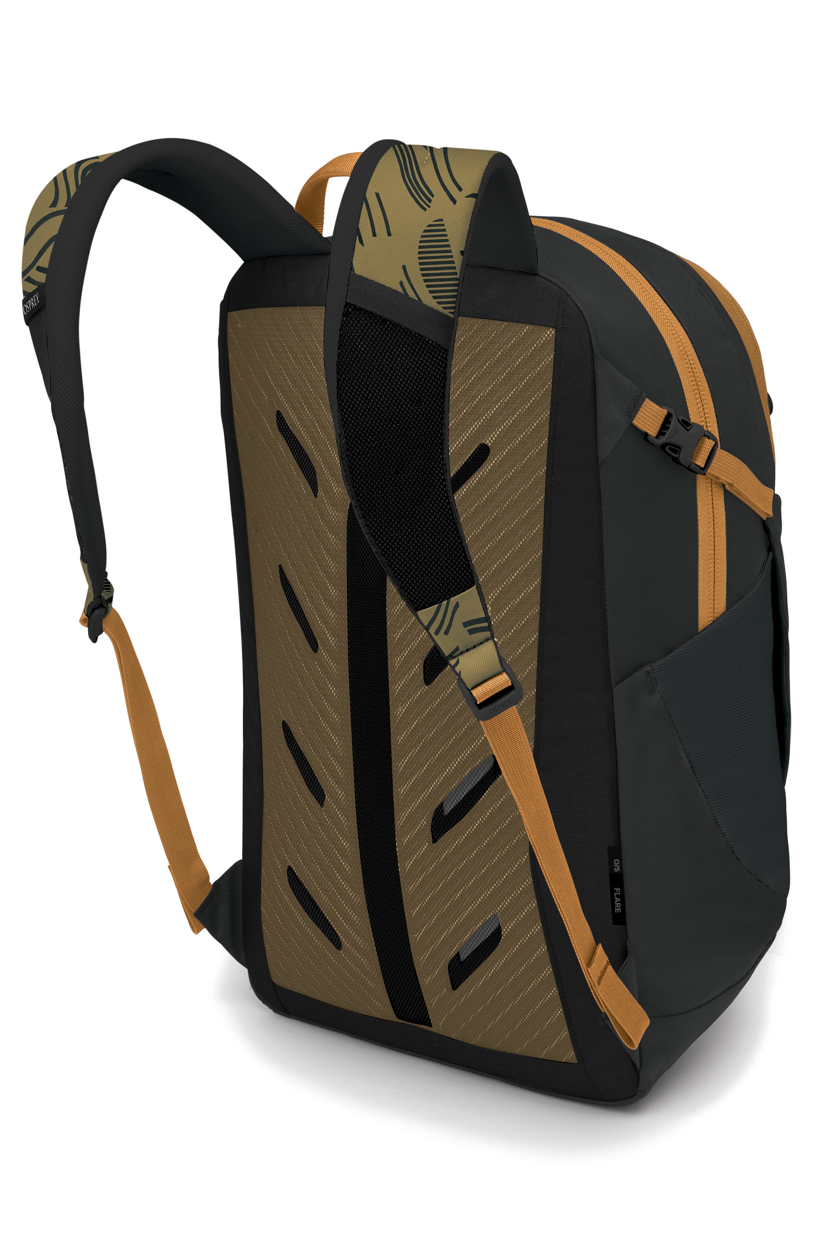 Osprey Flare 27-Liter Backpack, Alternate, color, Find The Way Print/ Black